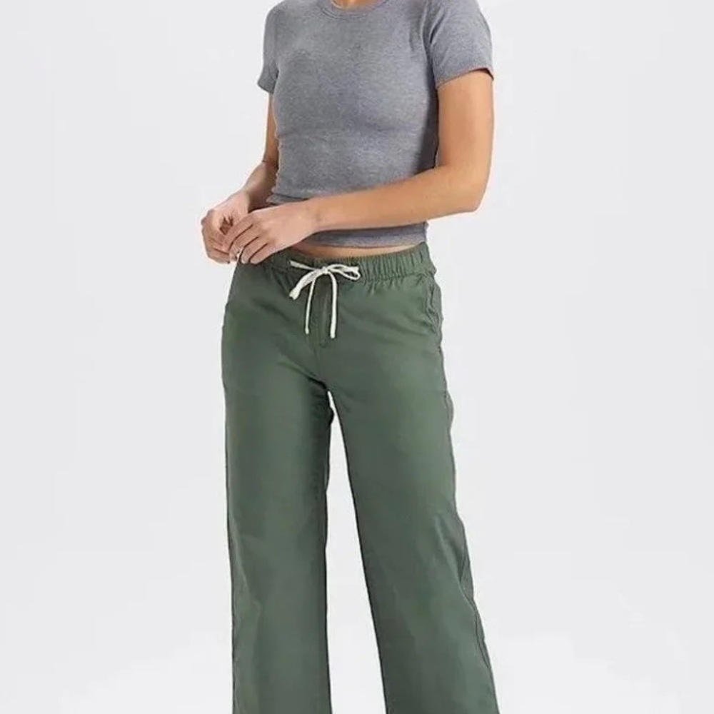 Vuori Ripstop Wide-Leg crop Pants